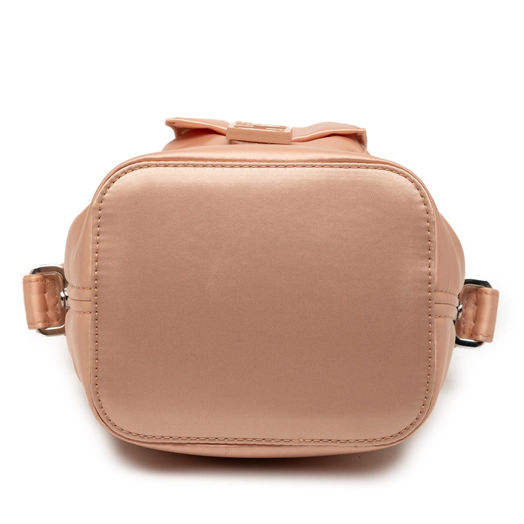 Fendi Mini Satin Mon Tresor Bucket Bag