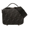 Fendi Mini Zucca Canvas Suitcase Bag