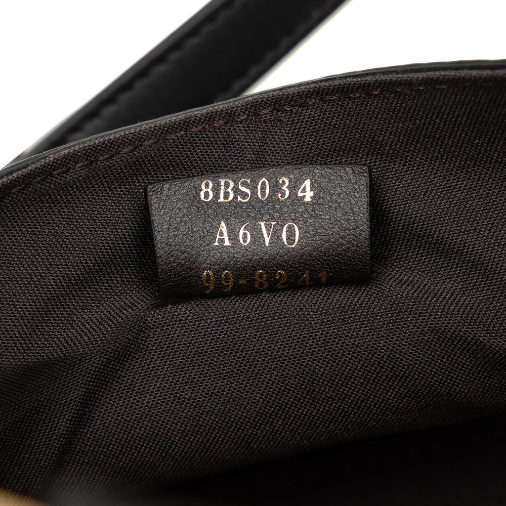 Fendi Mini Zucca Glazed Fabric Cage Baguette (SHG-jAfJja)