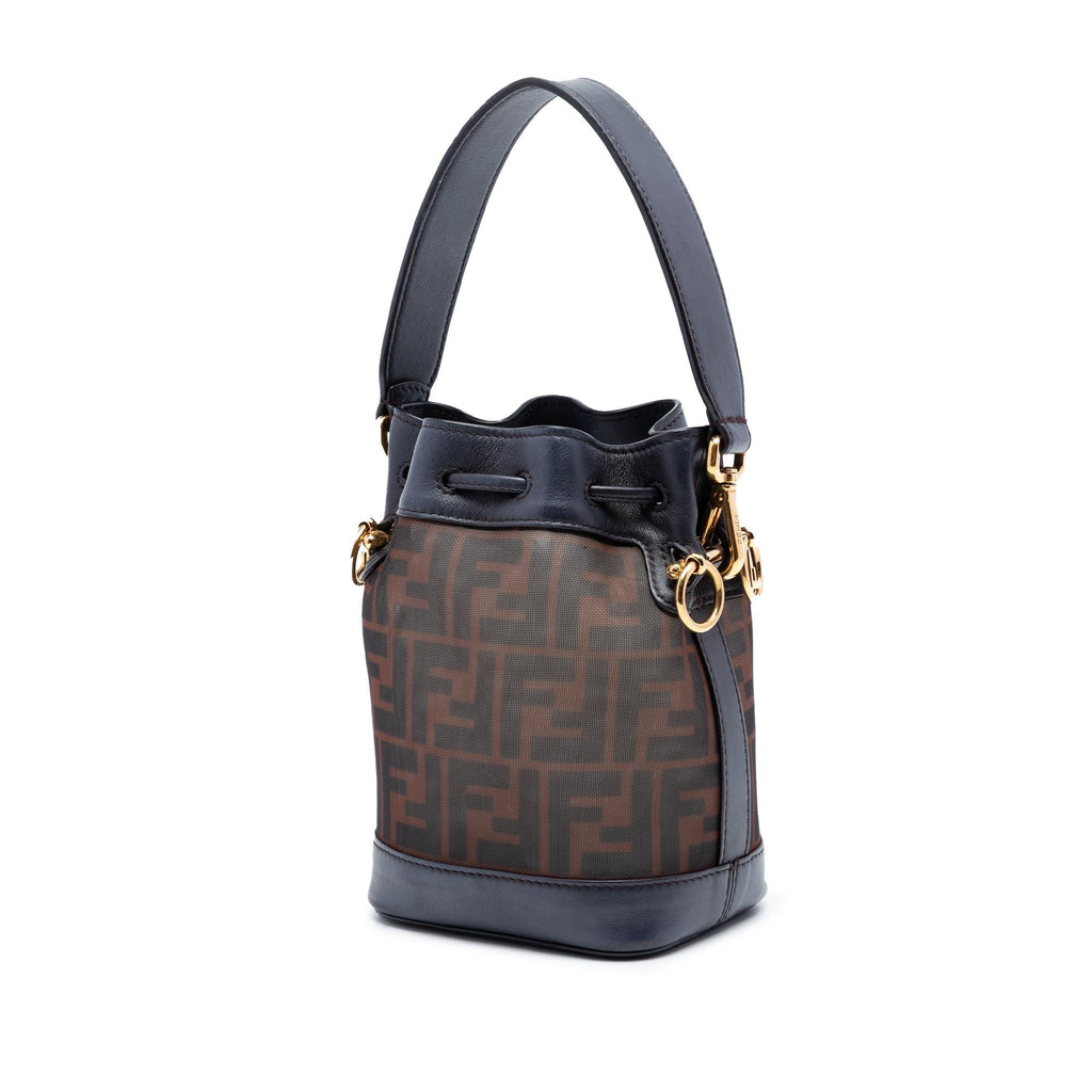Fendi Mini Zucca Mesh Mon Tresor Bucket Bag