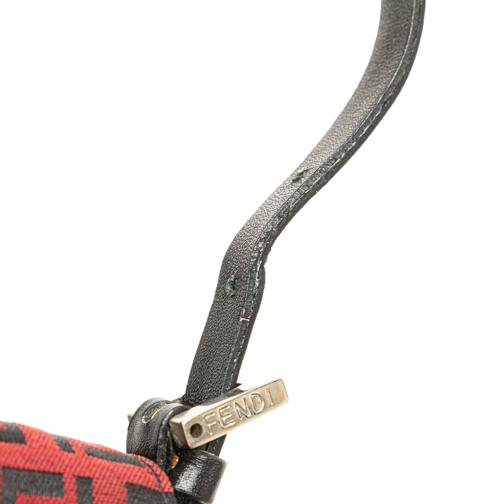 Fendi Mini Zucchino Canvas Baguette