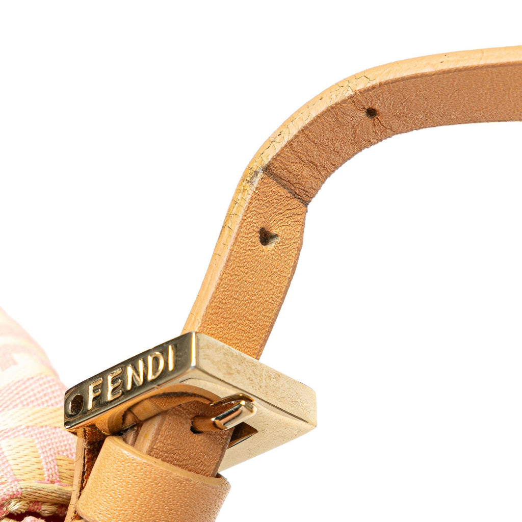 Fendi Mini Zucchino Canvas Baguette