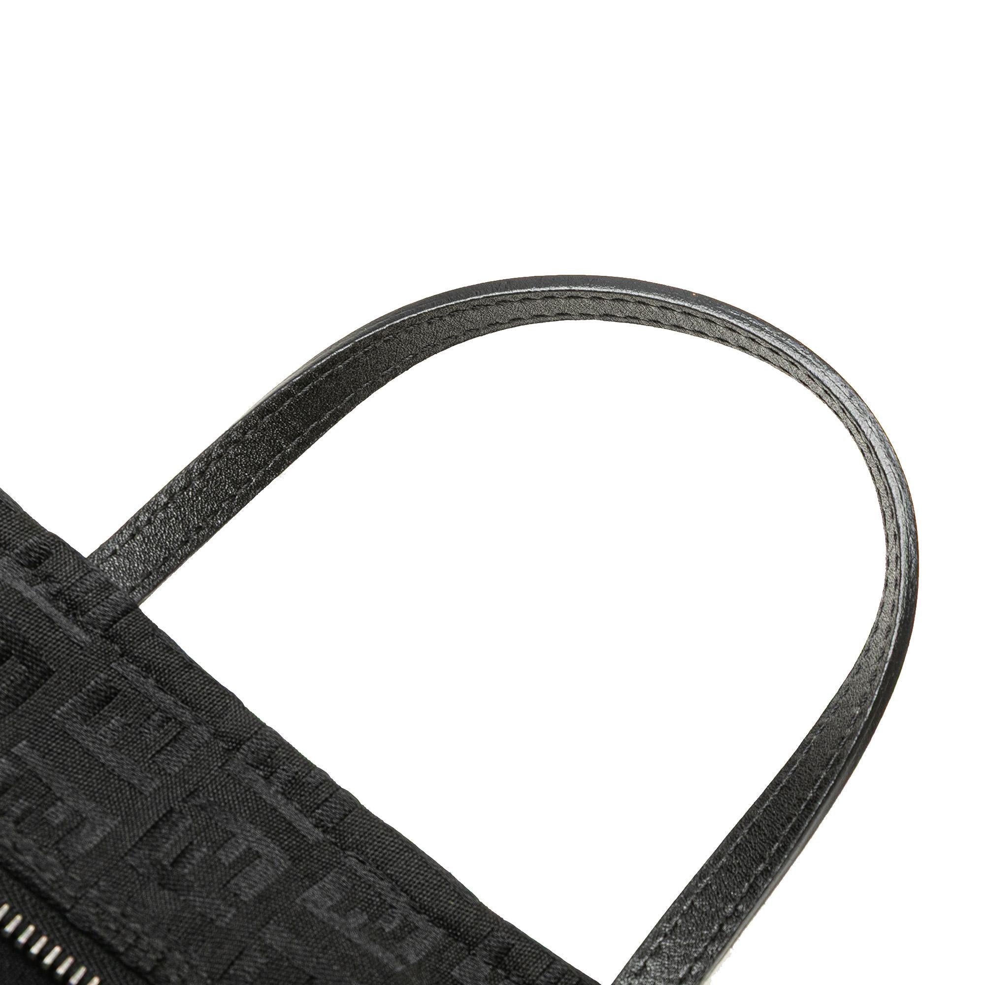 Fendi Mini Zucchino Canvas Handbag