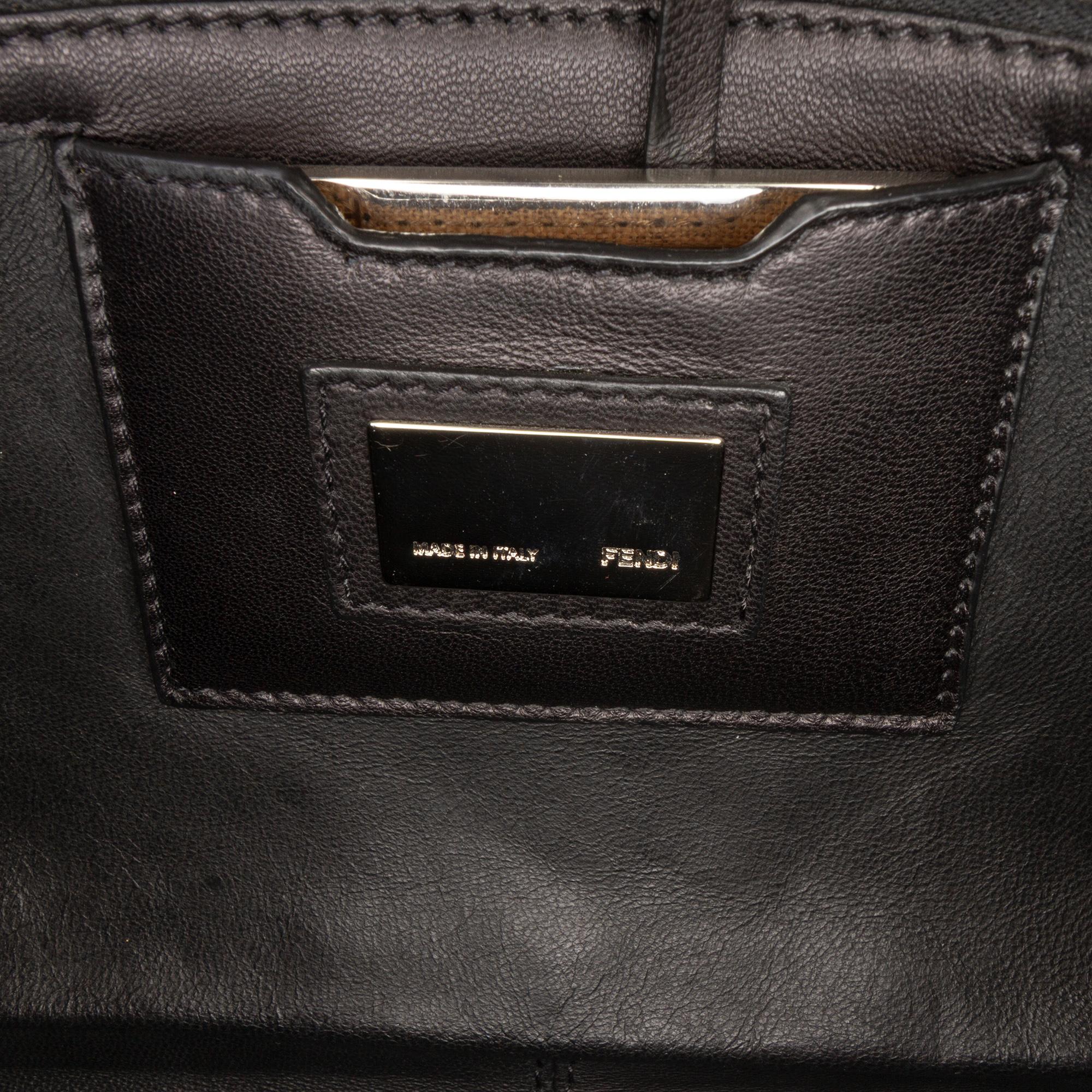 Fendi Nappa Be Baguette Crossbody