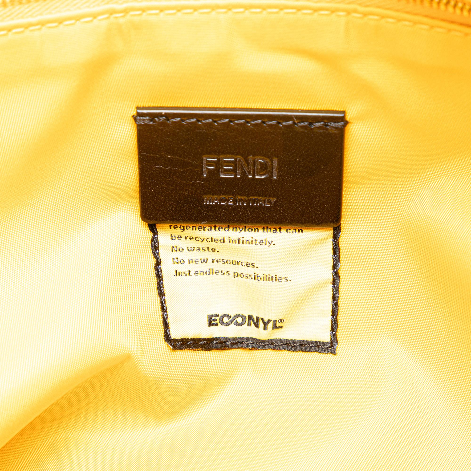 Fendi Nylon Baguette Messenger Bag