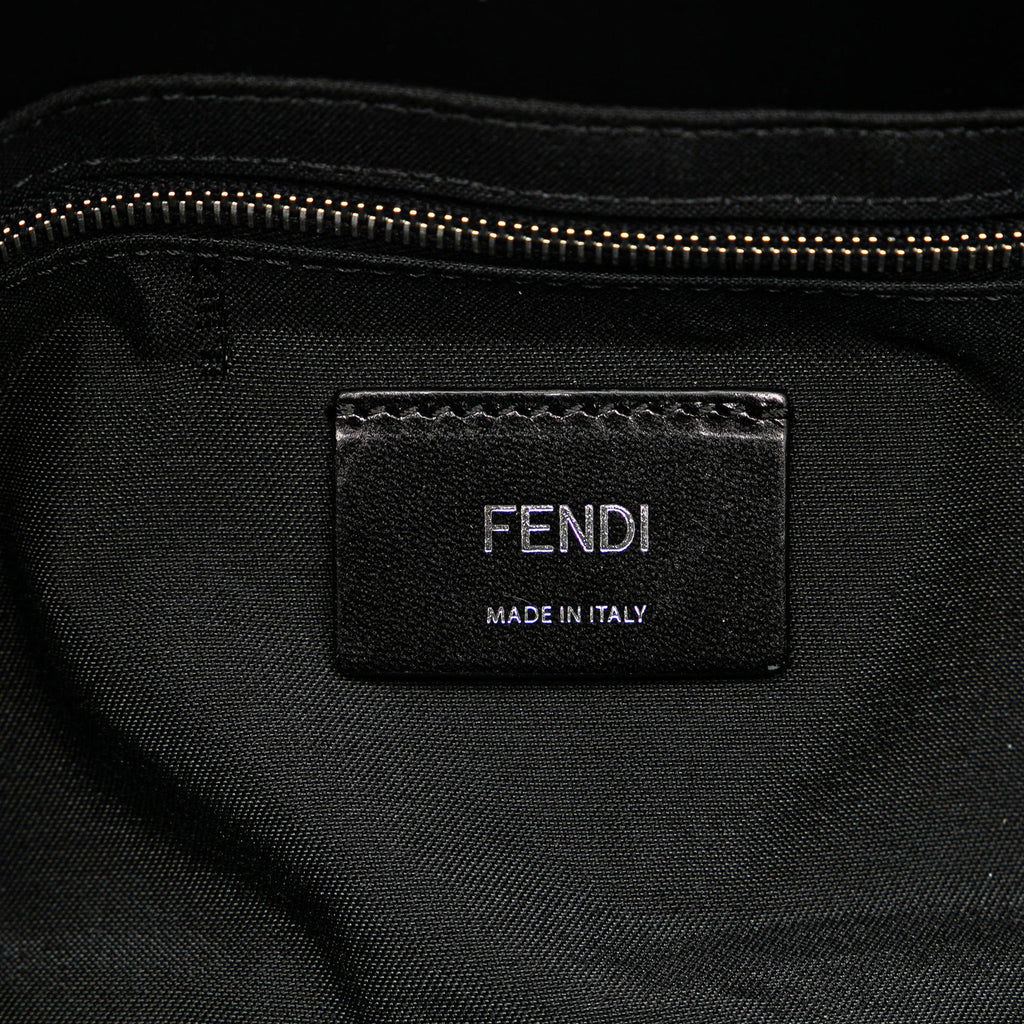 Fendi Nylon Karl Kollage Convertible Belt Baguette