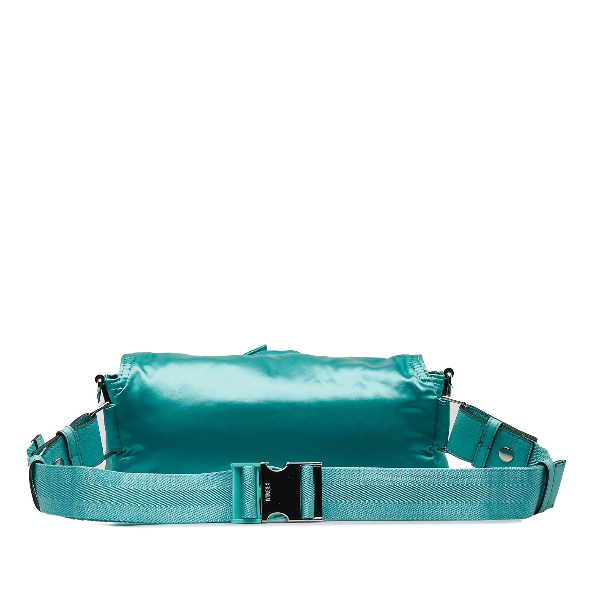 Fendi Nylon Multipocket Baguette