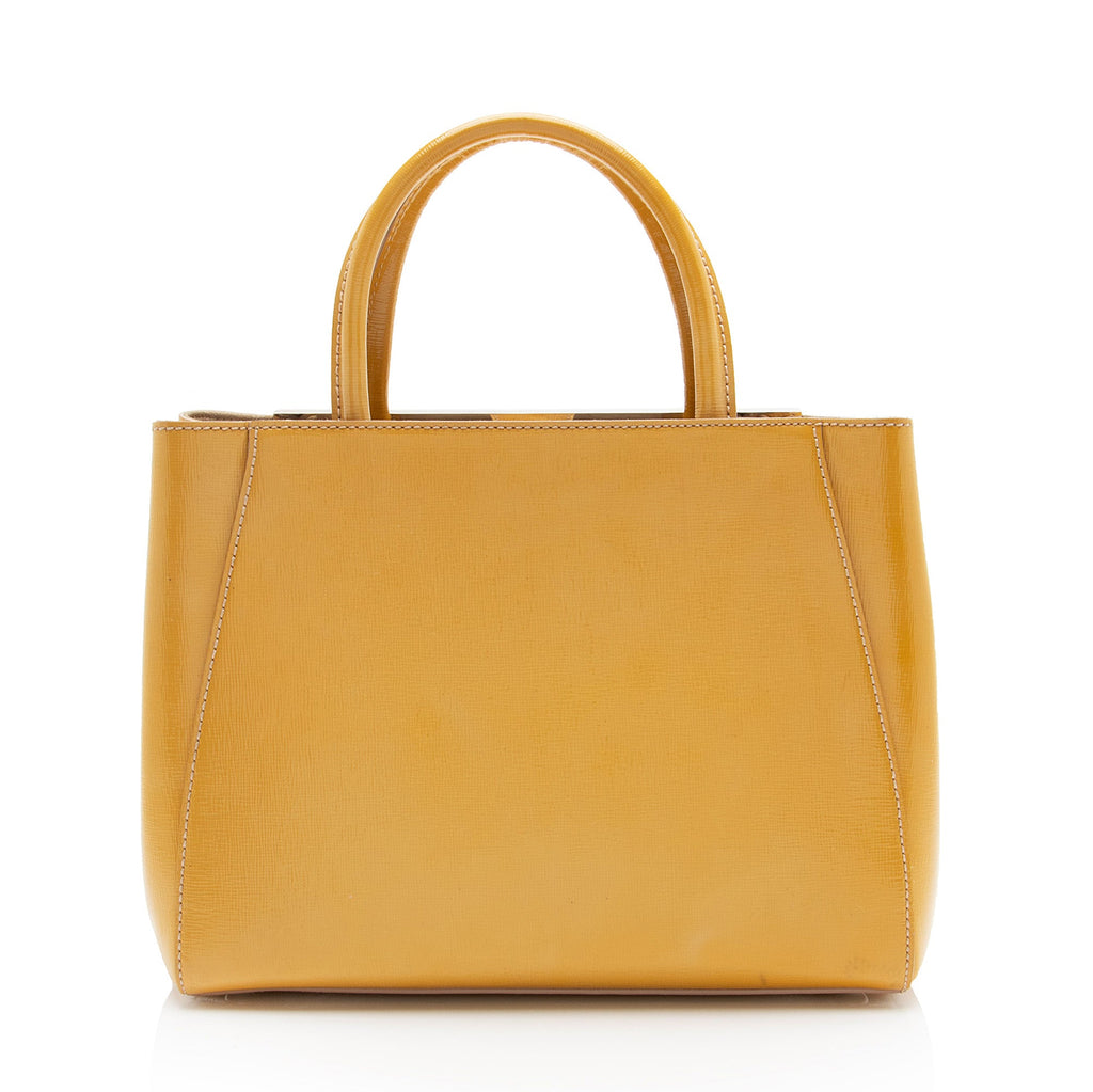 Fendi Patent Leather Petite 2Jours Tote