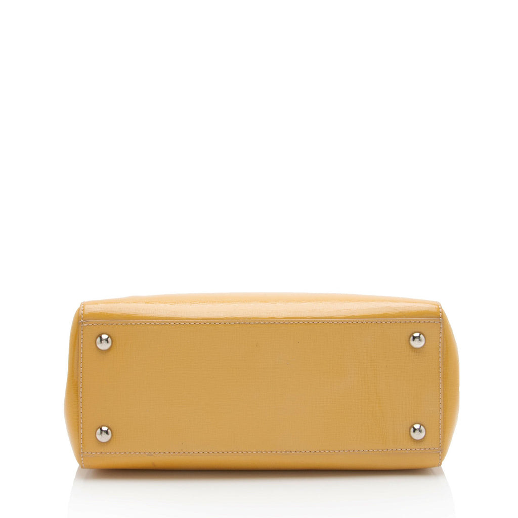 Fendi Patent Leather Petite 2Jours Tote