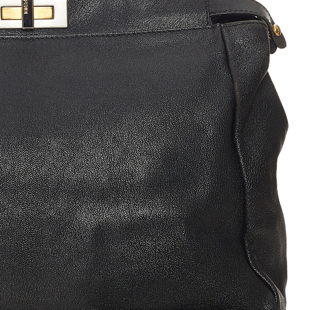 Fendi Peekaboo Leather Satchel (SHG-27736)