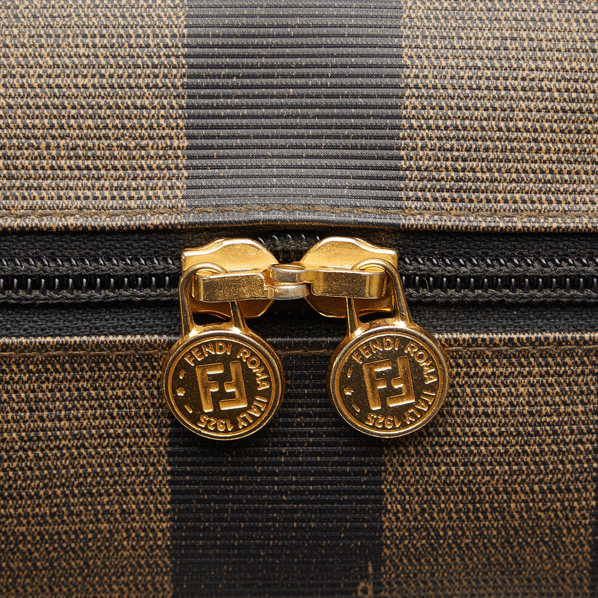Fendi Pequin Boston (SHG-pOD5GY)