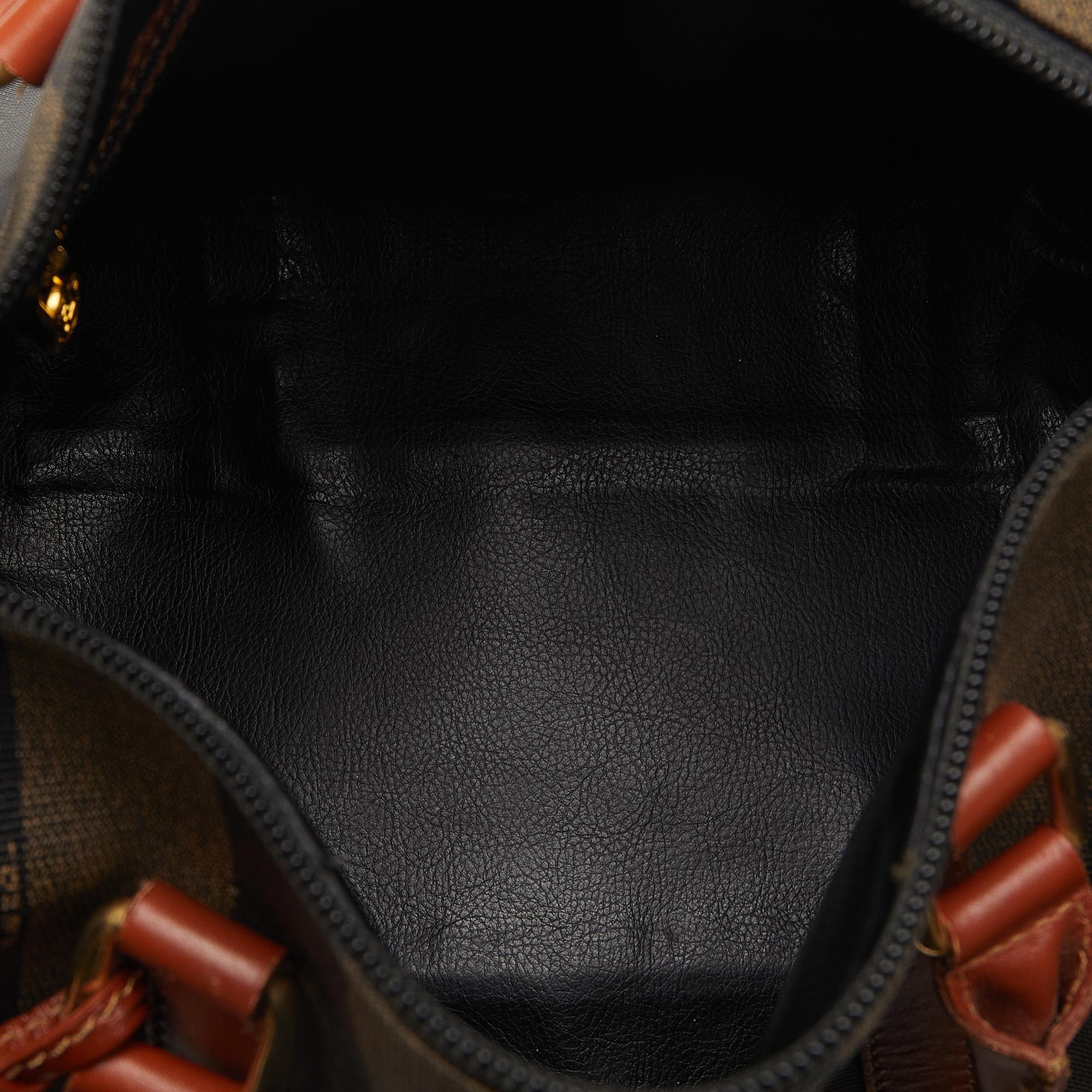 Fendi Pequin Boston (SHG-pOD5GY)