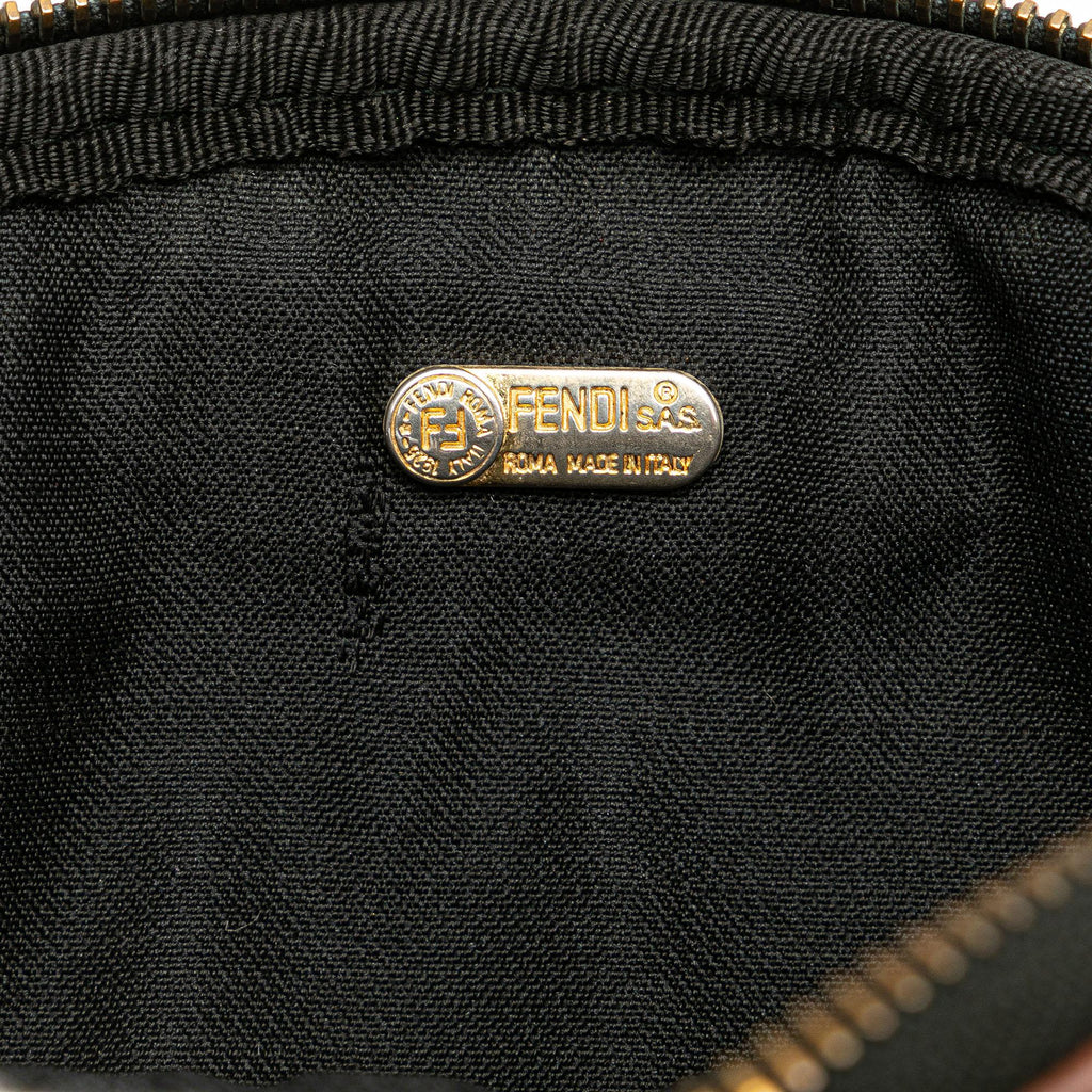 Fendi Pequin Coated Canvas Crossbody (SHG-UZy5af)