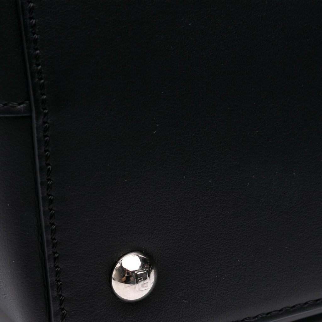 Fendi Petite Studded Leather 2Jours Satchel