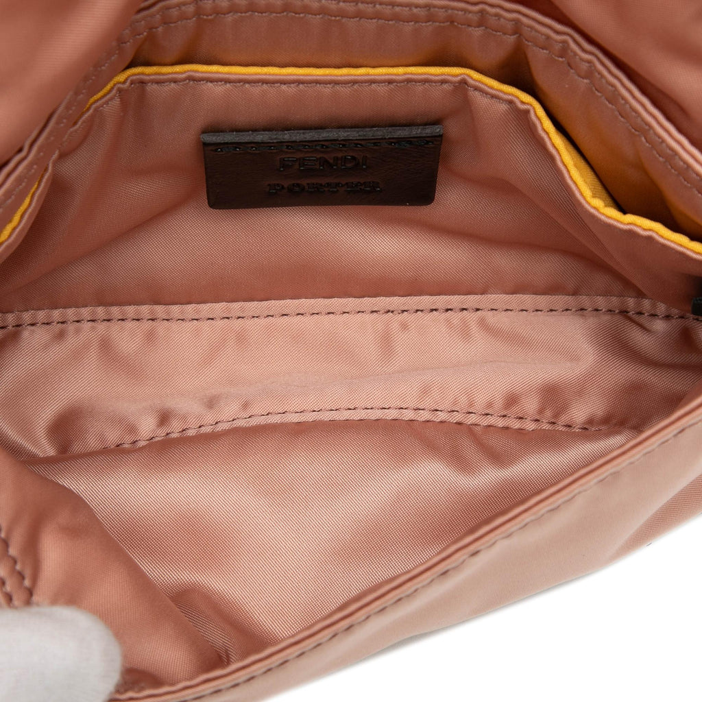 Fendi Porter Yoshida Nylon Baguette Satchel