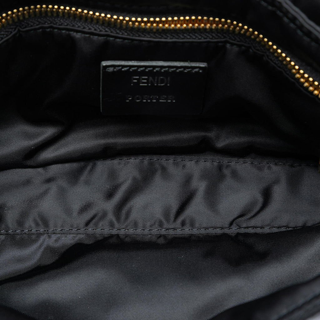 Fendi Porter Yoshida Nylon Convertible Baguette Satchel