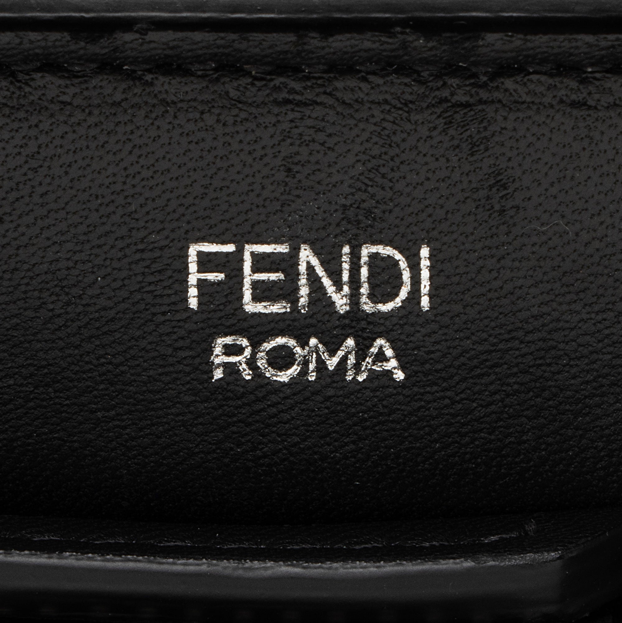 Fendi Quilted Leather Dotcom Small Shoulder Bag