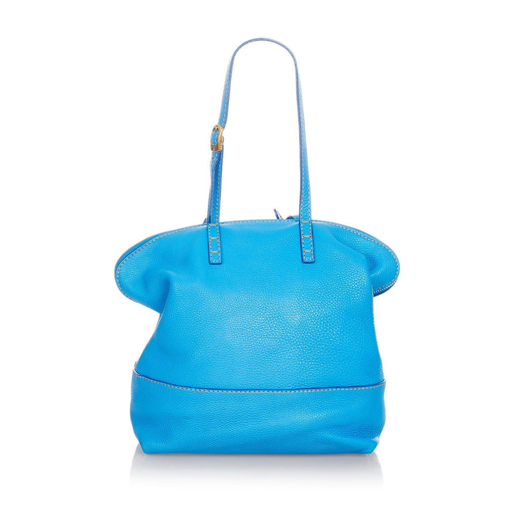 Fendi Selleria 2Bag Leather Shoulder Bag (SHG-31759)