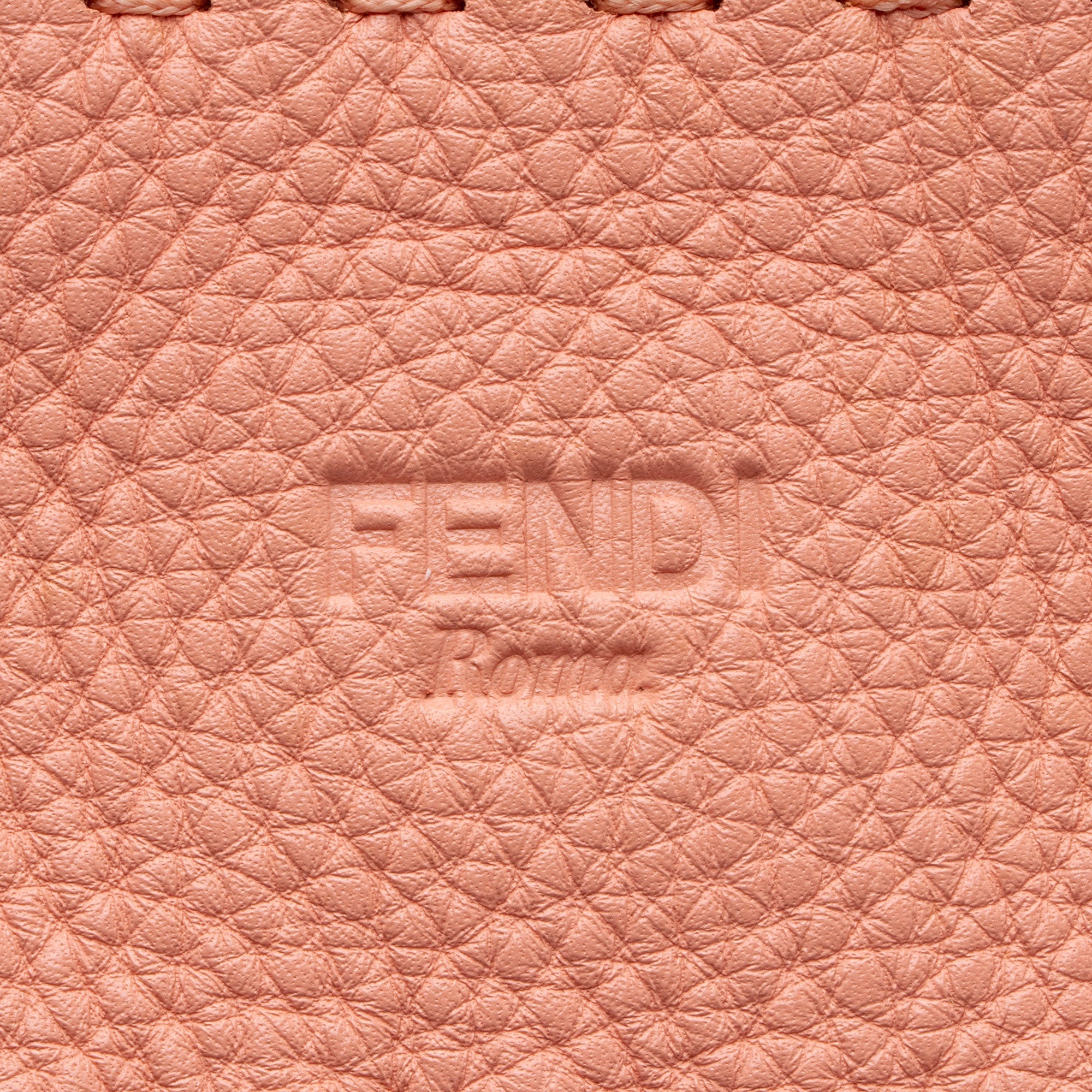 Fendi Selleria Leather Anna Small Bucket Bag
