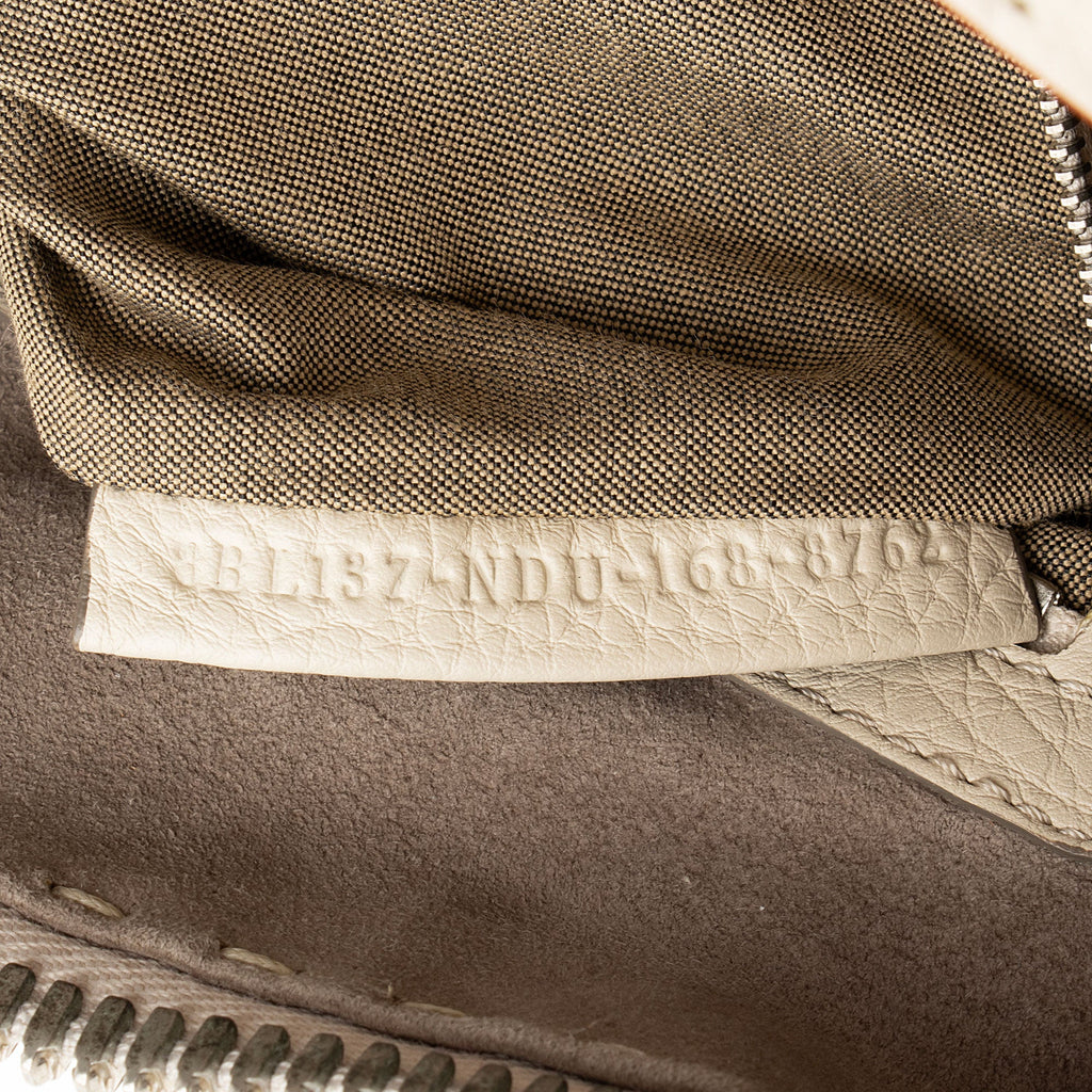 Fendi Selleria Leather Lei Boston Bag