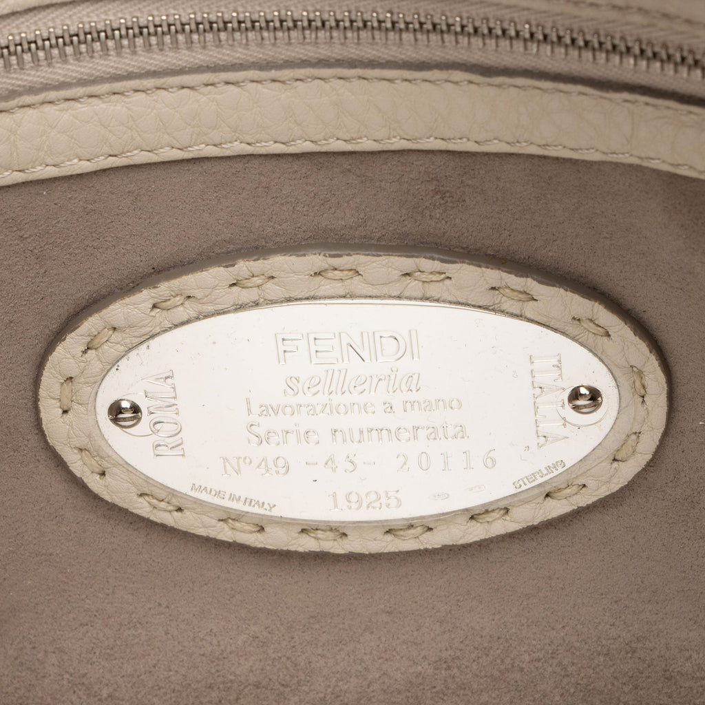 Fendi Selleria Leather Lei Boston Bag