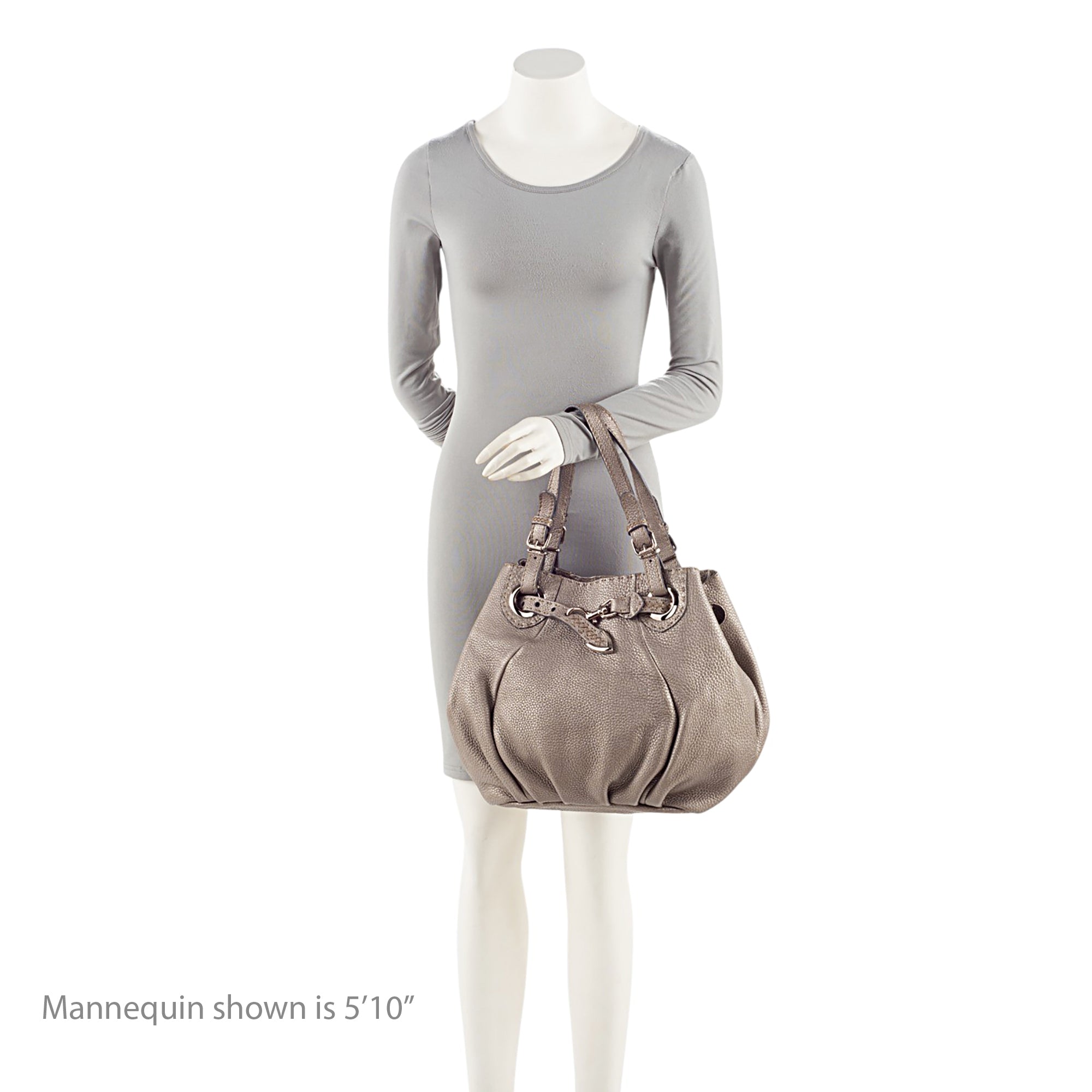 Fendi Selleria Leather Pomodorino Satchel