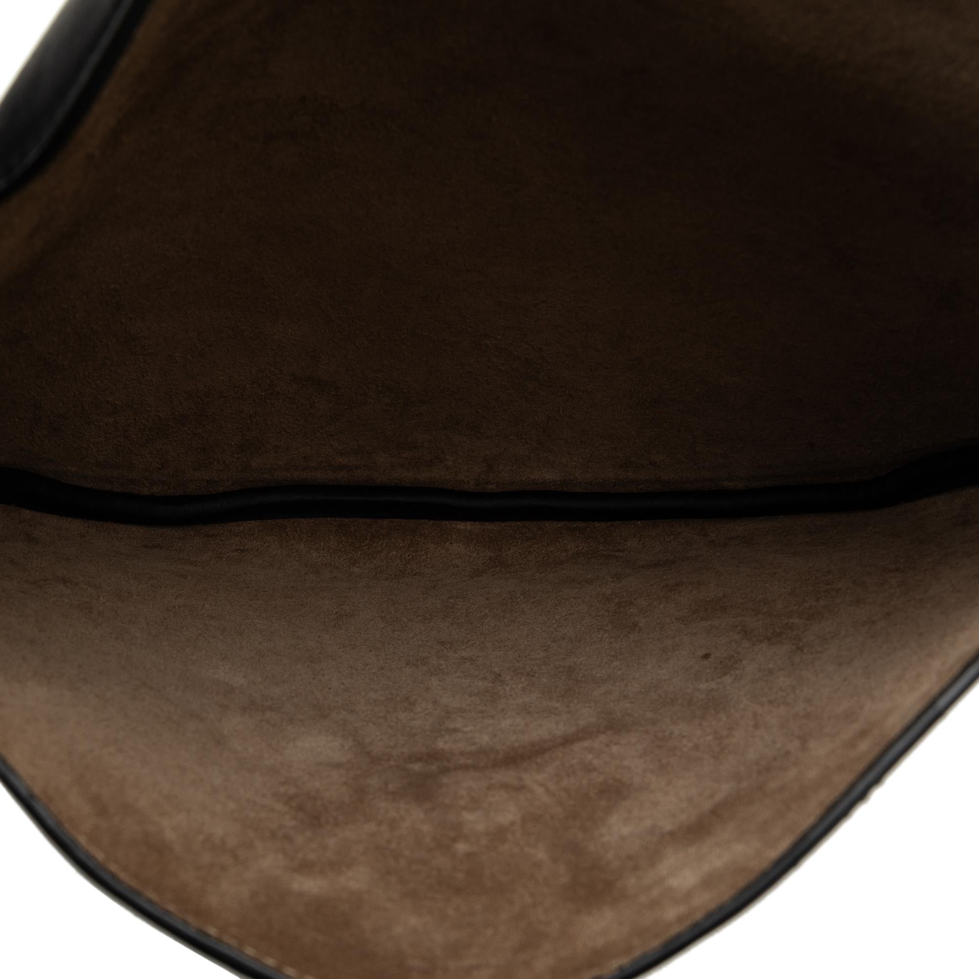 Fendi Small Leather Croissant Hobo (SHG-DNdErr)