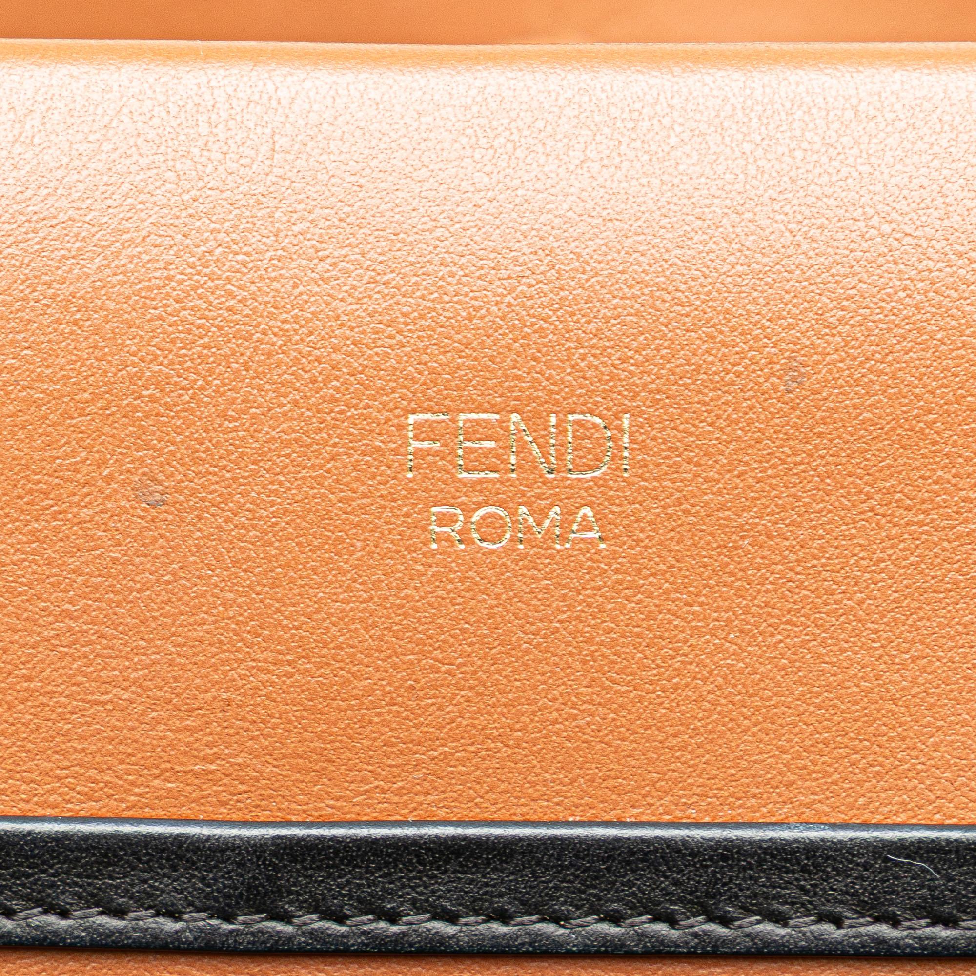 Fendi Small Leather Runaway Satchel