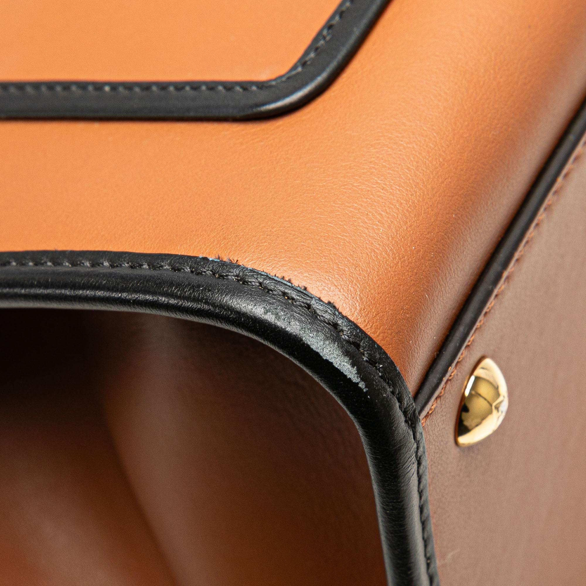 Fendi Small Leather Runaway Satchel