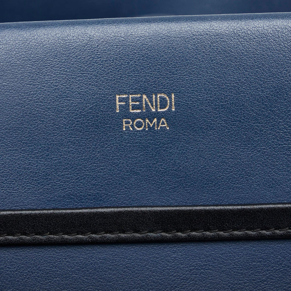 Fendi Small Runaway Leather Satchel (SHG-WOz1bd)