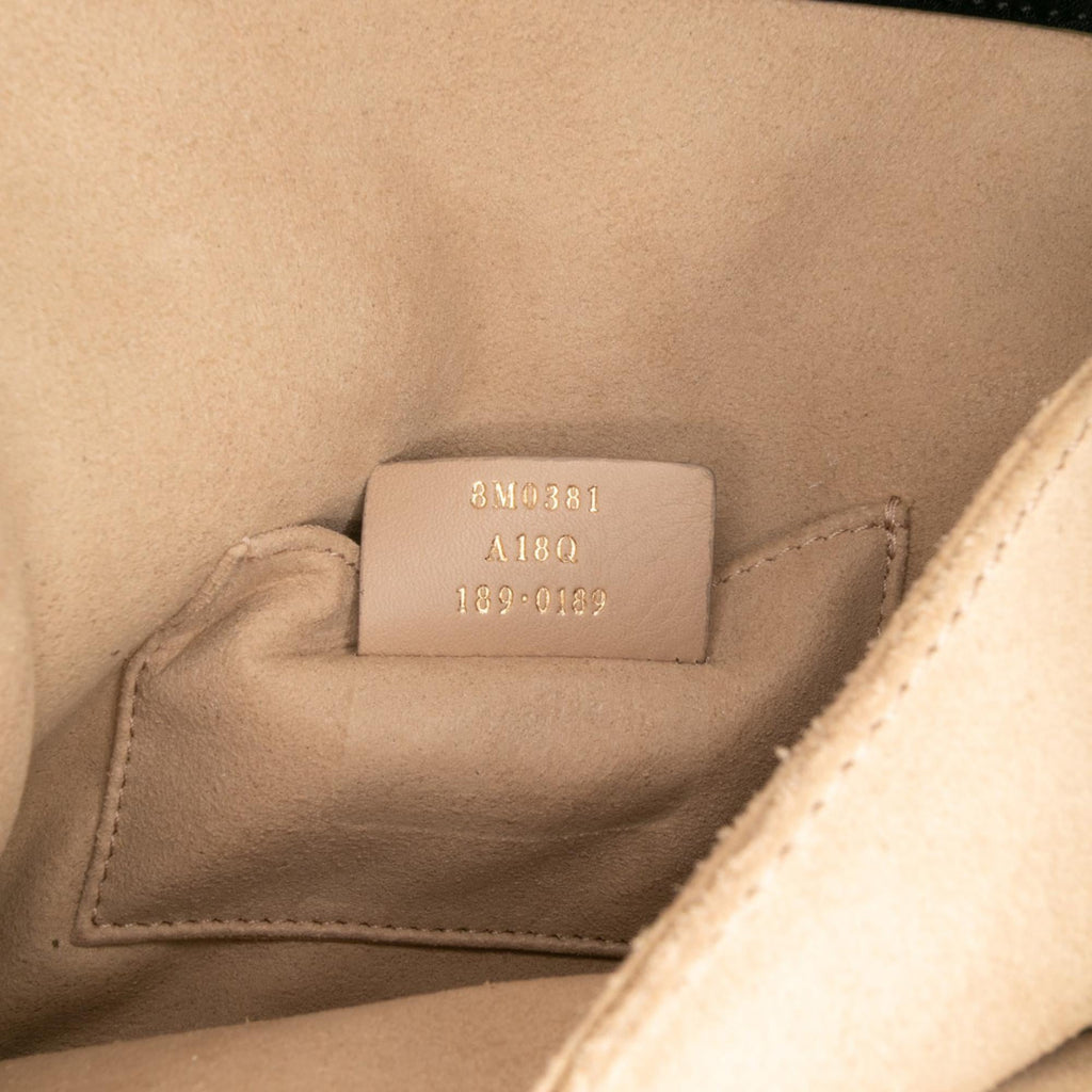 Fendi Small Scalloped Leather Kan I Crossbody
