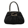 Fendi Small Zucca Canvas Mia Chain Tote