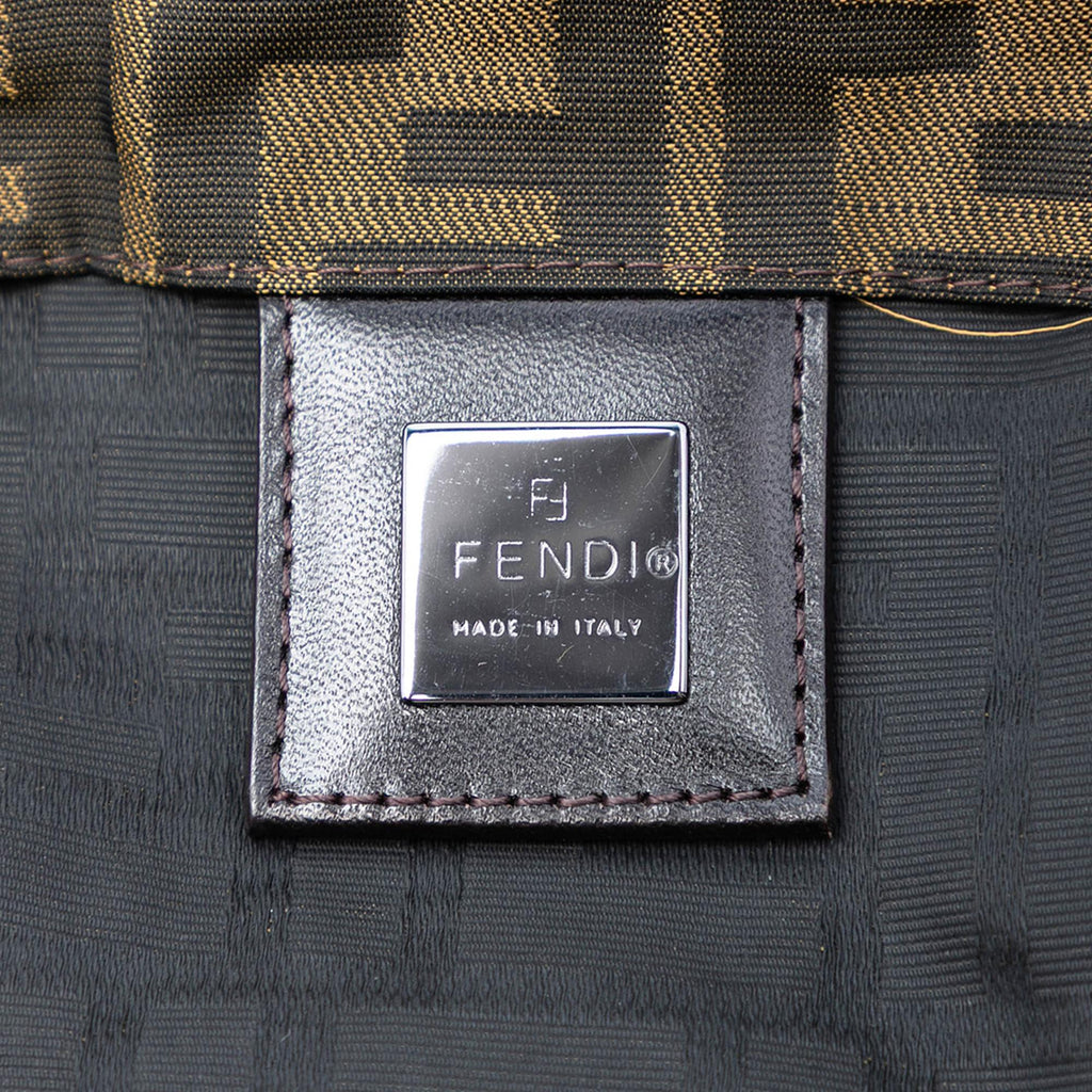 Fendi Small Zucca Canvas Tote