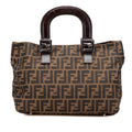 Fendi Small Zucca Canvas Twins Tote