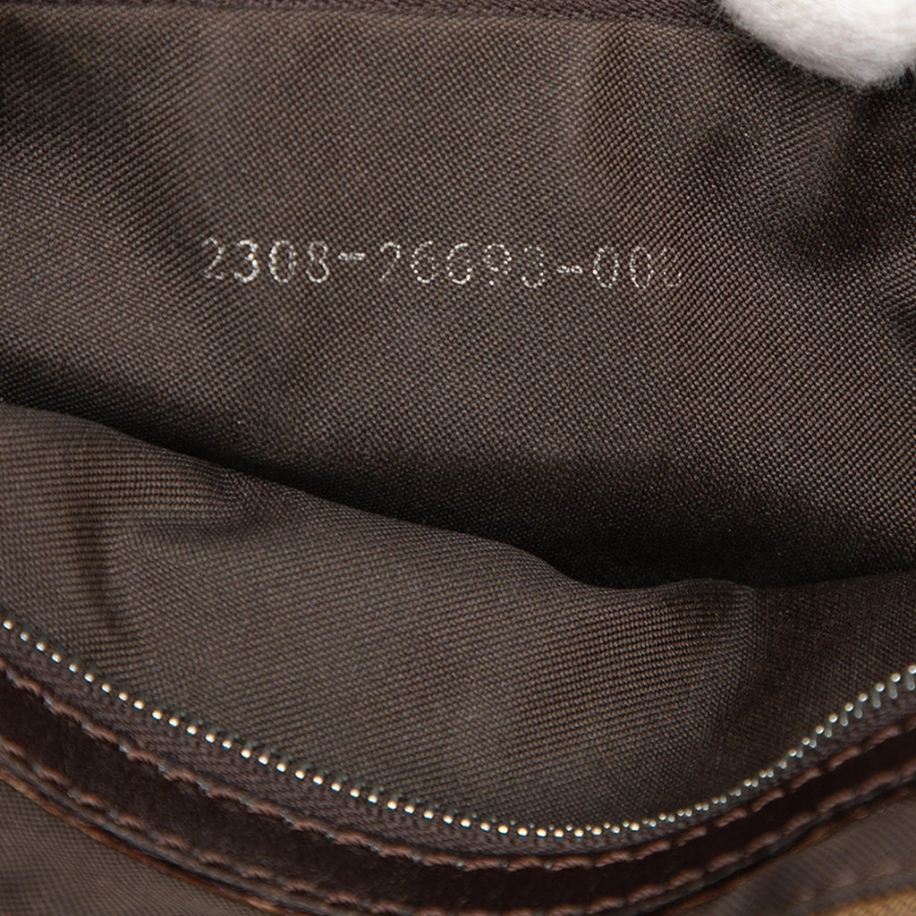 Fendi Small Zucca Canvas Twins Tote