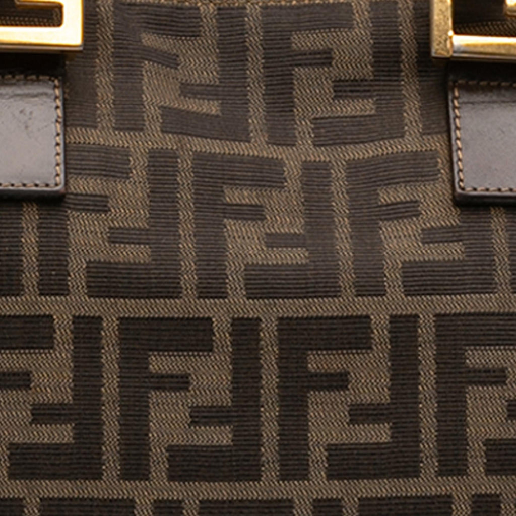 Fendi Small Zucca Canvas Twins Tote