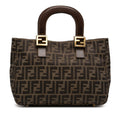 Fendi Small Zucca Canvas Twins Tote