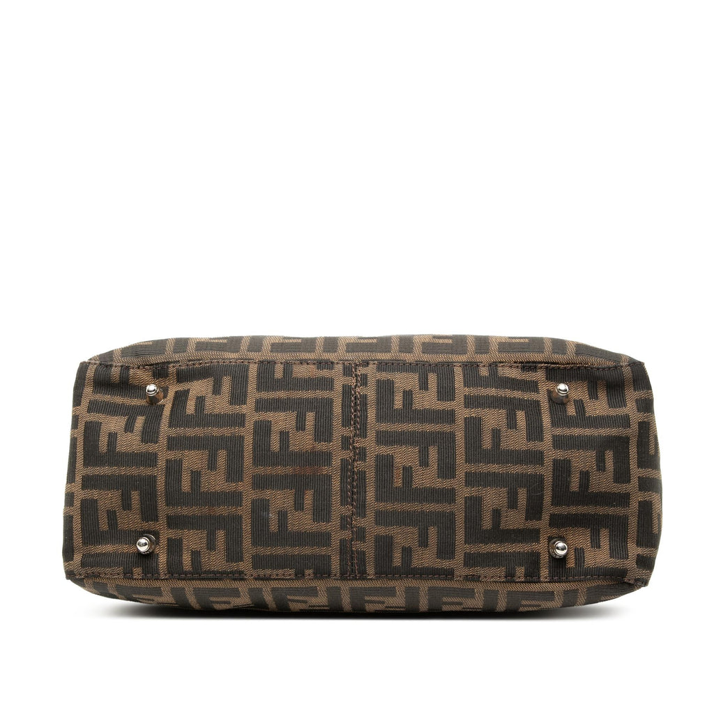Fendi Small Zucca Canvas Twins Tote