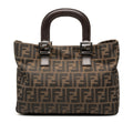 Fendi Small Zucca Canvas Twins Tote