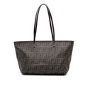 Fendi Small Zucca Spalmati Roll Tote