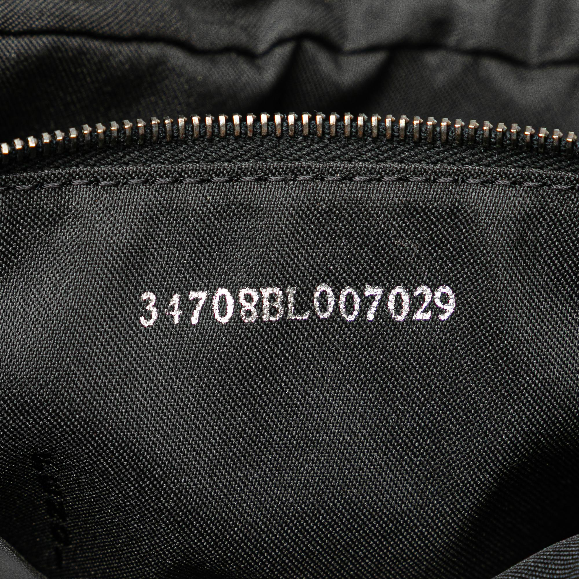 Fendi Small Zucchino Canvas Handbag
