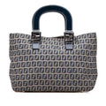 Fendi Small Zucchino Canvas Twins Tote