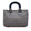 Fendi Small Zucchino Canvas Twins Tote