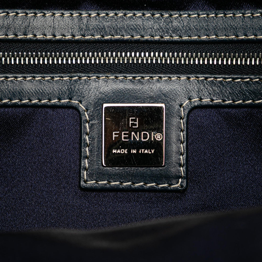 Fendi Small Zucchino Canvas Twins Tote