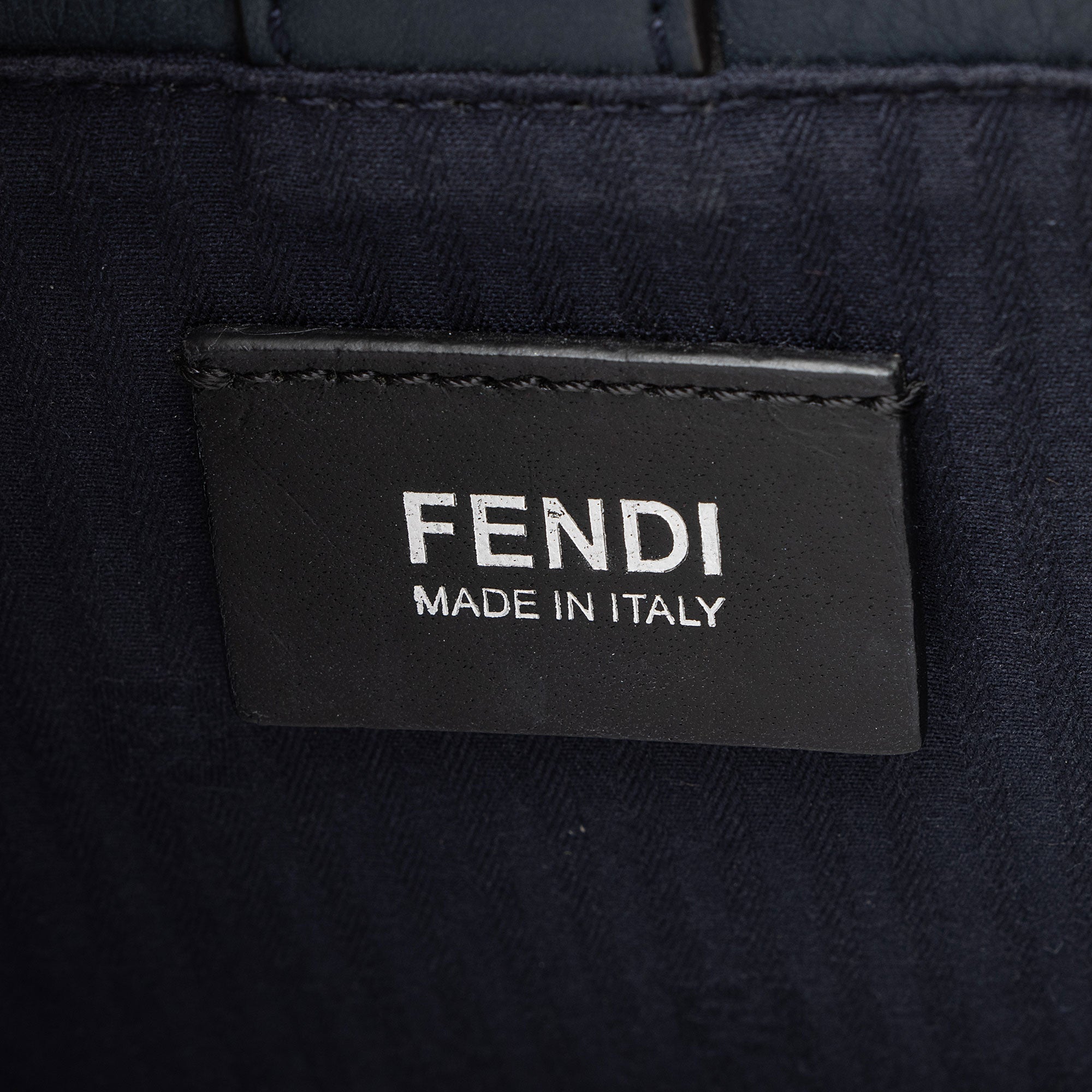 Fendi Raffia Petite 2Jours Tote
