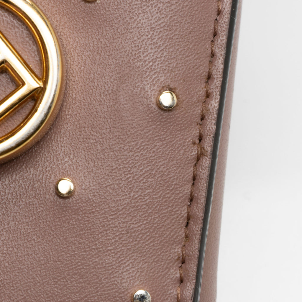 Fendi Studded Calfskin Micro Tri-fold Wallet (SHF-ymbBNz)