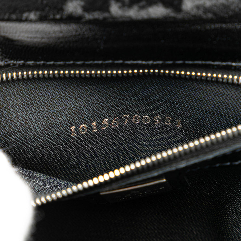 Fendi Velvet Shoulder Bag