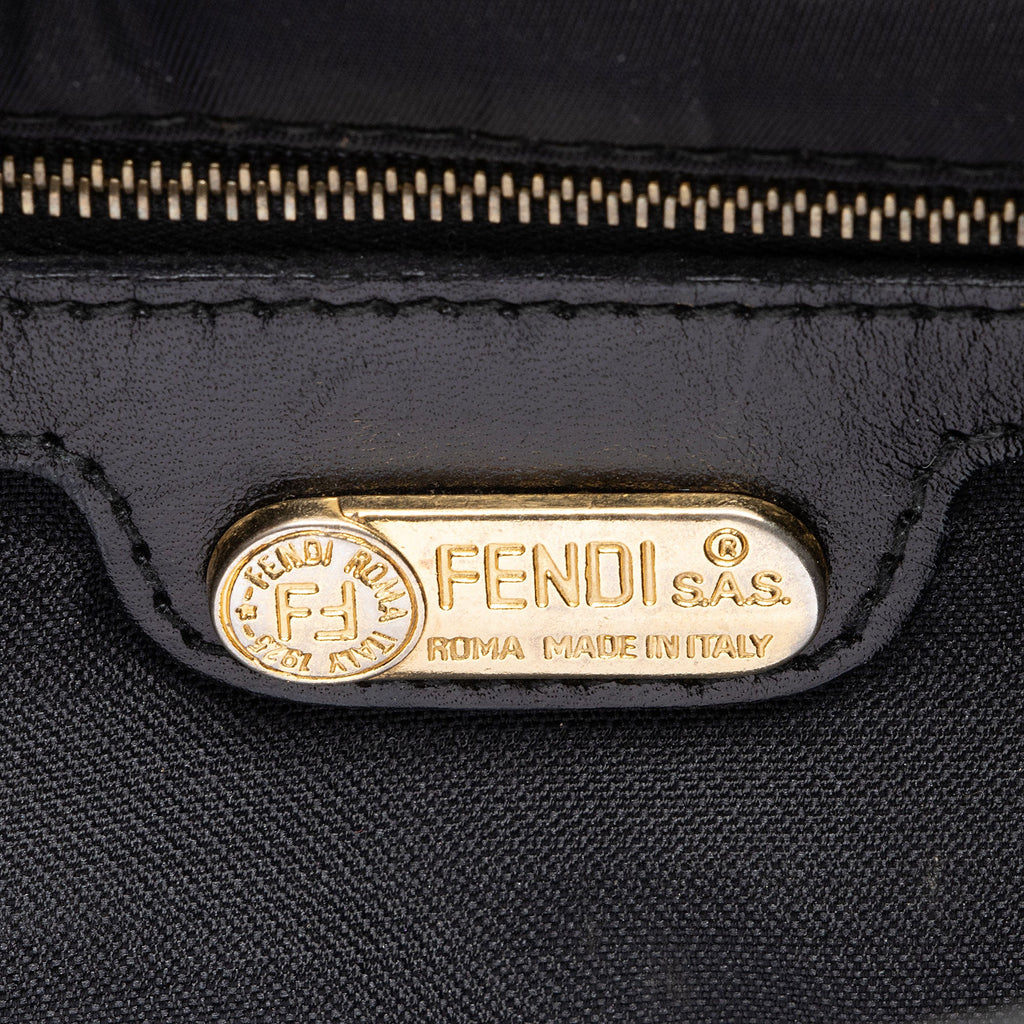 Fendi Vintage Nylon FF Small Flap Bag (SHF-SS6oIw)