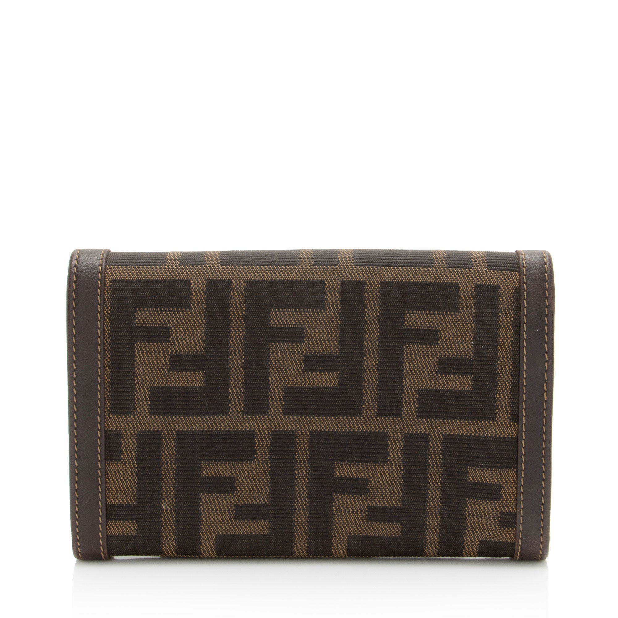 Fendi Vintage Zucca Compact Wallet