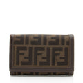 Fendi Vintage Zucca Compact Wallet